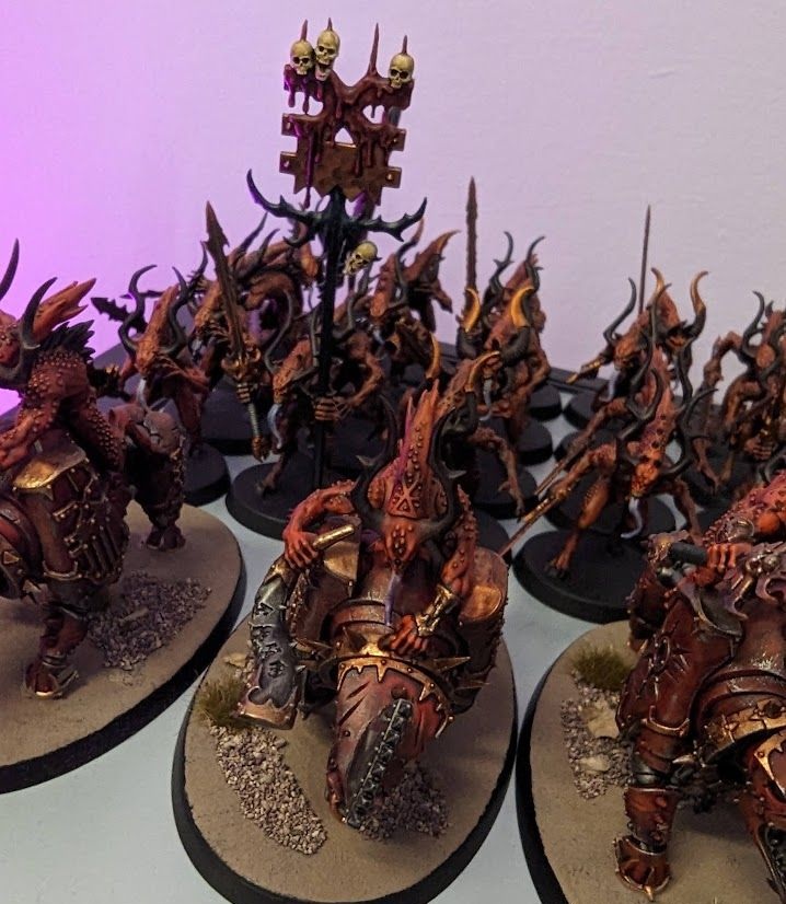 Warhammer battles
