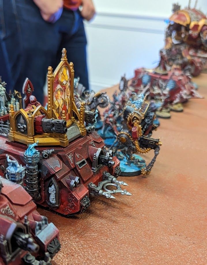 Warhammer battles