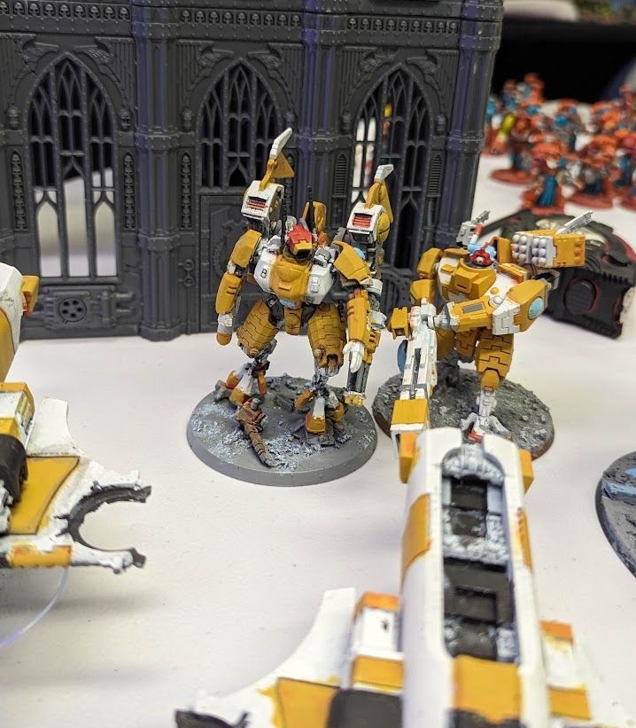 Warhammer battles