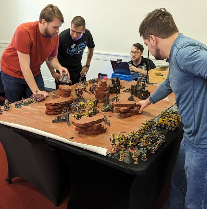 Warhammer battles