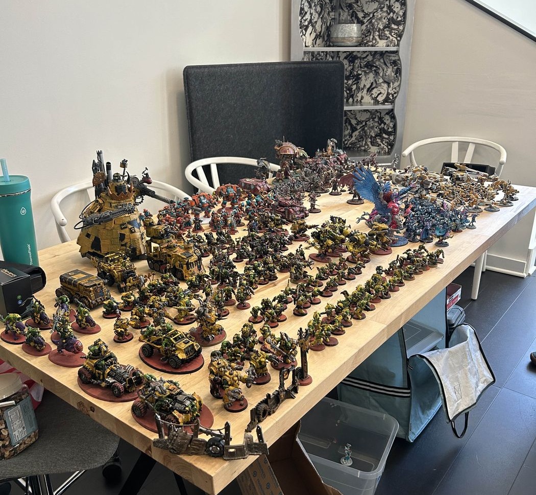 Warhammer battles