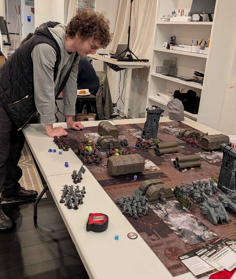 Warhammer battles