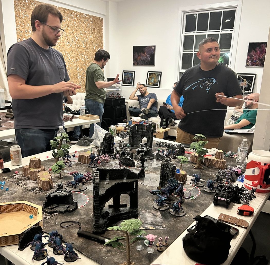 Warhammer battles