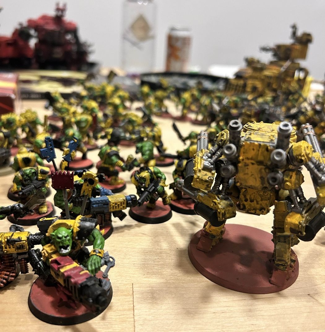 Warhammer battles