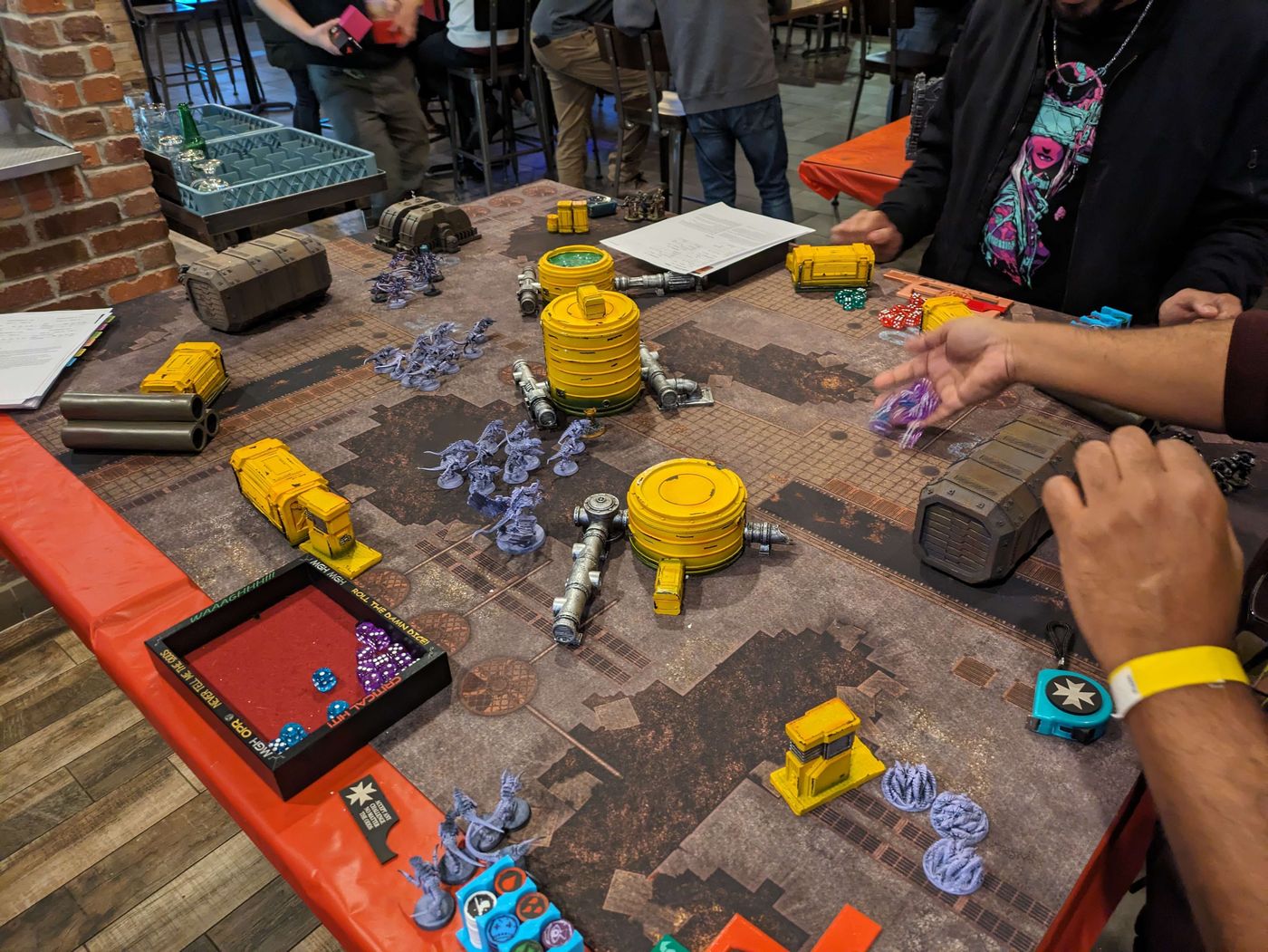 Warhammer battles